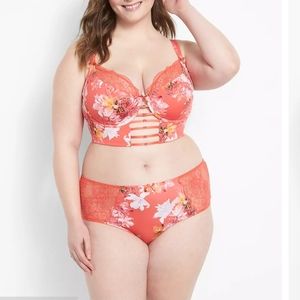 Lightly lined french balconette